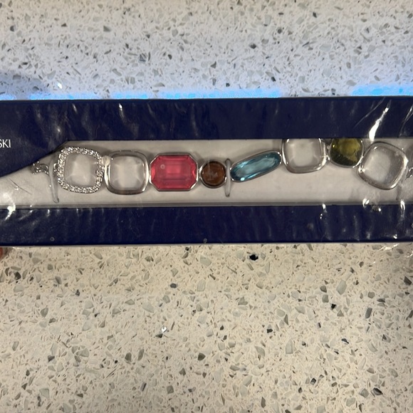 Swarovski Te Ilana Gem and Square Link Bracelet - Brand New in Box! - Picture 6 of 15